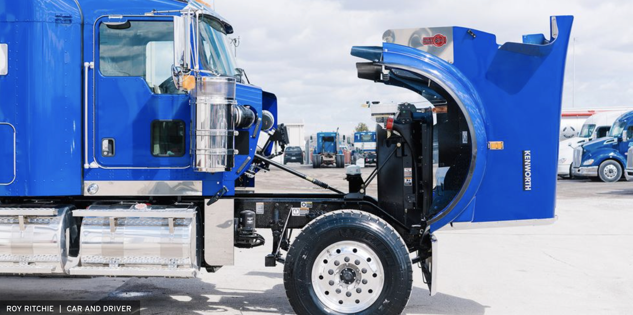 this image shows commercial truck suspension repair in Valdosta, GA